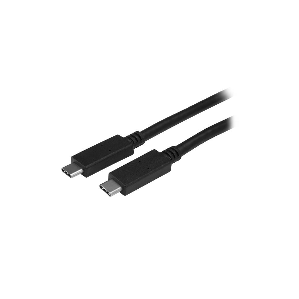 StarTech.com USB-C Cable with Power Delivery (5A) - M/M - 1 m (3 ft.) - USB 3.1 (10Gbps) - USB-IF Certified