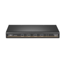 Vertiv Avocent SV Universal DP/H 4-Port Single Display KVM switch Black