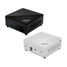 MSI Cubi 12M-286US Intel® Core™ i5 i5-1235U 16 GB DDR4-SDRAM 1 TB SSD Windows 11 Home Mini PC Workstation Black, White