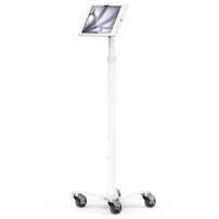 Compulocks iPad Air M2 13' (2024), Apex Enclosure Rolling Cart - Rise Freedom White