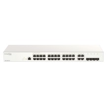 D-Link 28-Port Gigabit Nuclias Smart Managed Switch including 4x 1G Combo Ports