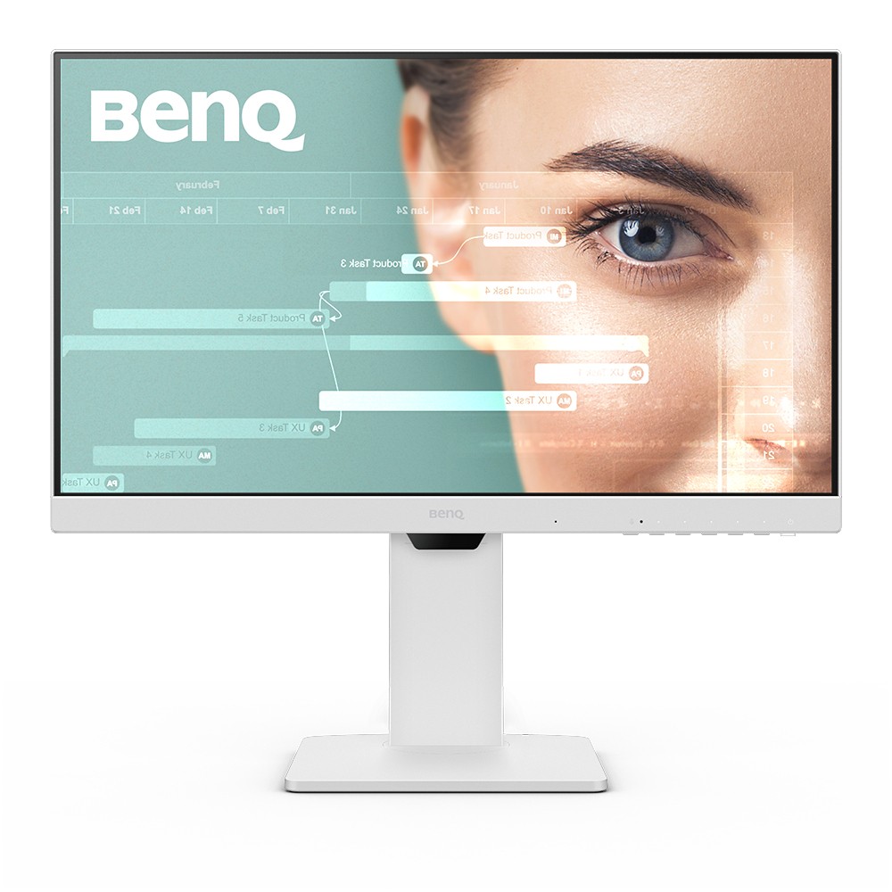 BenQ GW2486TC computer monitor 60.5 cm (23.8') 1920 x 1080 pixels Full HD LED White
