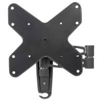 Manhattan TV & Monitor Mount, Wall, Full Motion, 1 screen, Screen Sizes: 23-42', Black, VESA 75x75 to 200x200, Max 20kg, Tilt...