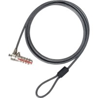 Targus PA410S1 cable lock Grey 2 m