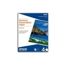 Epson Premium Presentation Paper Matte, Borderless - 11' x 14' - Matte - 50 Sheet