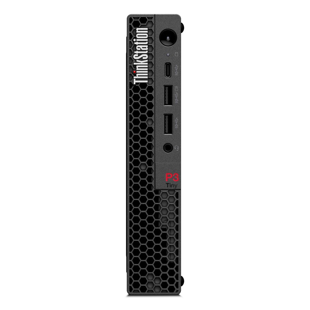 Lenovo ThinkStation P3 Tiny Intel® Core™ i9 i9-14900 64 GB DDR5-SDRAM 2 TB SSD NVIDIA T400 Windows 11 Pro Mini PC Black