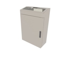 Middle Atlantic Products VWM-PD-8-36K-PW rack cabinet 8U Wall mounted rack Grey