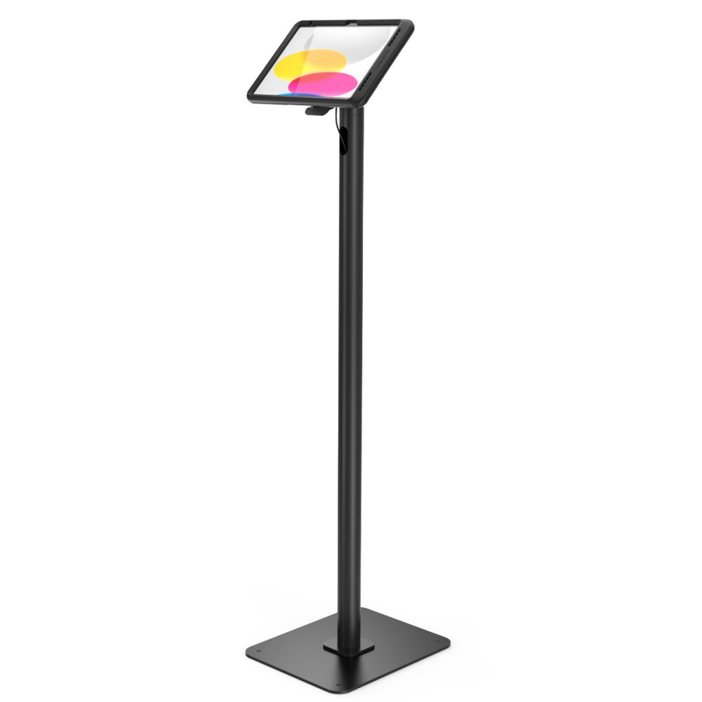 Compulocks iPad 10th-11th (A16) Gen, PowerMove Swift Floor Stand - Black Compulocks iPad 10th-11th (A16) Gen, PowerMove Swift Floor Stand - Black