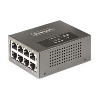 StarTech.com 4-Port Multi-Gigabit PoE++ Injector, 5/2.5/1G Ethernet (NBASE-T), PoE/PoE+/PoE++ (802.3af/802.3at/802.3bt)...