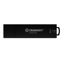 Kingston Technology IronKey 32GB D500S FIPS 140-3 Lvl 3 (Pending) AES-256