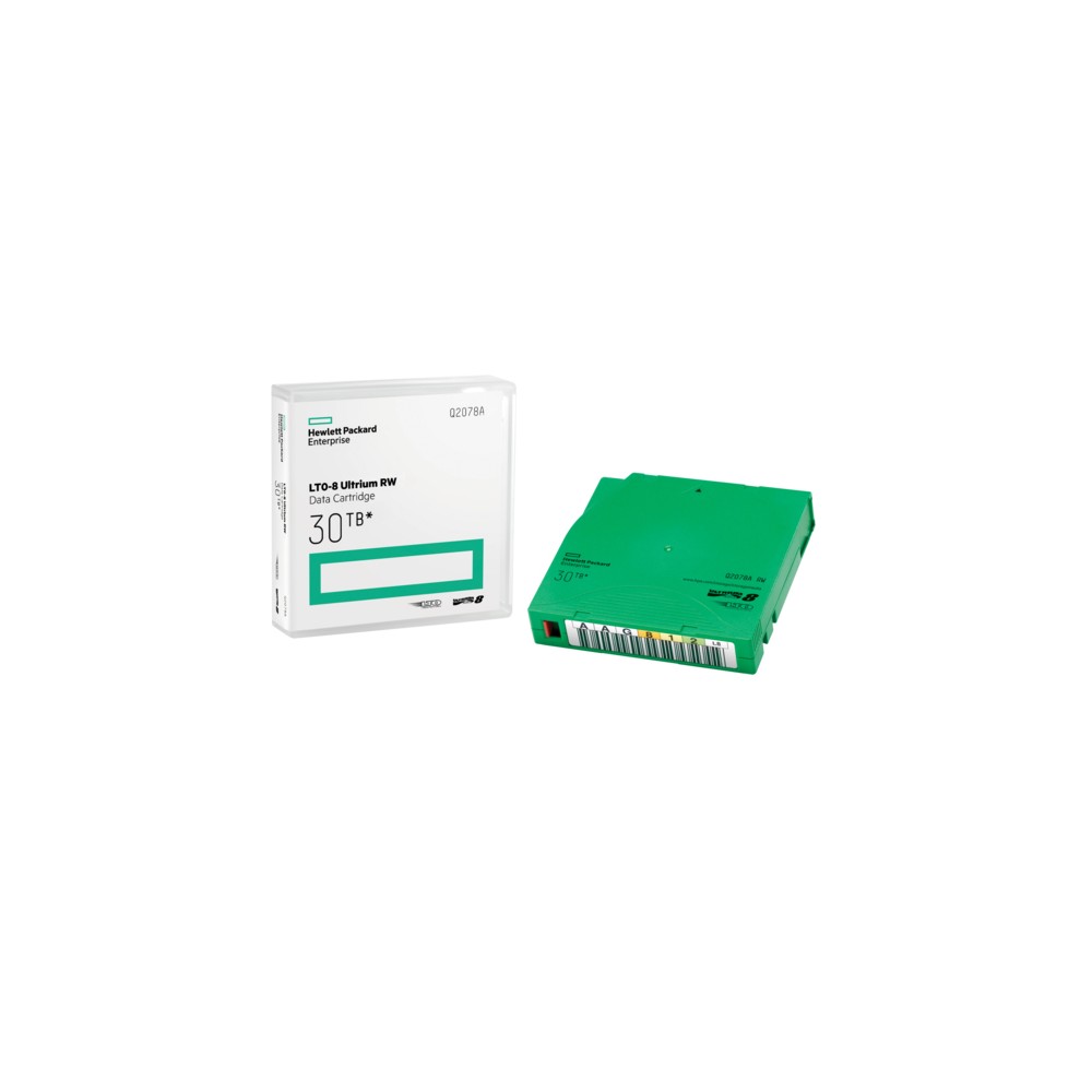 HP LTO-8 Ultrium 30TB RW Data Cartridge Blank data tape 12 TB 1.26 cm