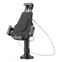 Manhattan iPad & Tablet Desk Stand, Lockable, Wall Mountable, Secure Anti-Theft, 7.9' to 10.5' tablets, 360° Rotation, +/...
