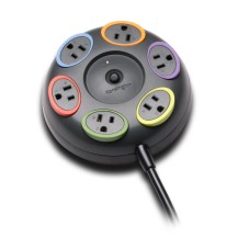 Kensington K62634NA surge protector Black 6 AC outlet(s) 4.8 m