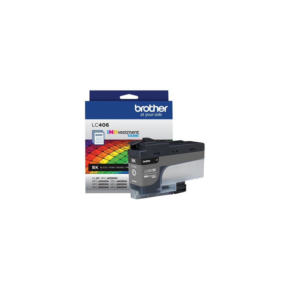 Brother LC406BKS ink cartridge 1 pc(s) Original Standard Yield Black Brother LC406BKS ink cartridge 1 pc(s) Original Standard Yield Black