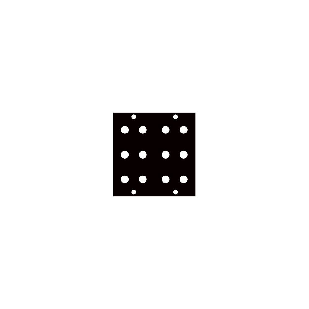 Middle Atlantic Products BANA6 rack accessory Connector panel Middle Atlantic Products BANA6 rack accessory Connector panel