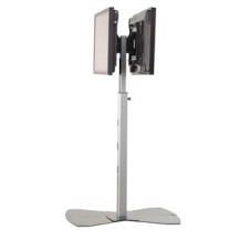 Chief Dual Display Floor Stand Silver