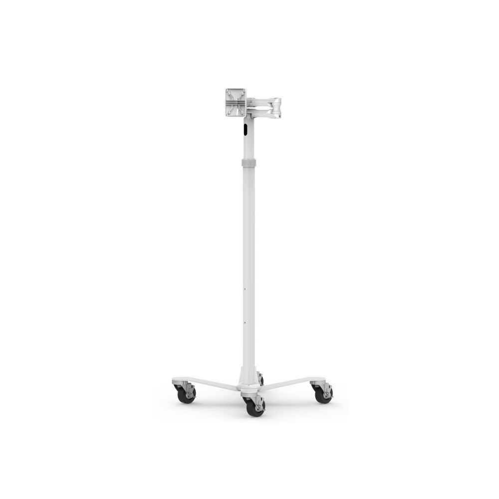 Compulocks Medical Rolling Cart Extended - VESA Compatible White Compulocks Medical Rolling Cart Extended - VESA Compatible White