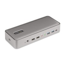 StarTech.com Dual-Laptop USB-C KVM Docking Station, Dual Monitor 4K 60Hz DisplayPort Dock, 5-Port USB Hub, GbE, 90W/45W Power...