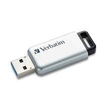 Verbatim Store 'n' Go Secure Pro USB flash drive 128 GB USB Type-A 3.2 Gen 1 (3.1 Gen 1) Black, Silver