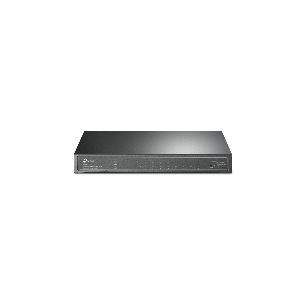 TP-Link JetStream 8-Port Gigabit Smart Switch with 4-Port PoE+