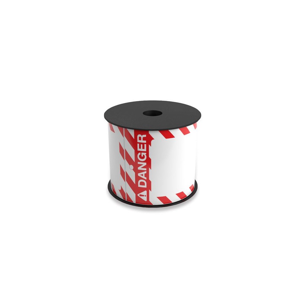 Brother BMSLT35LOTO printer label Red, White Self-adhesive printer label
