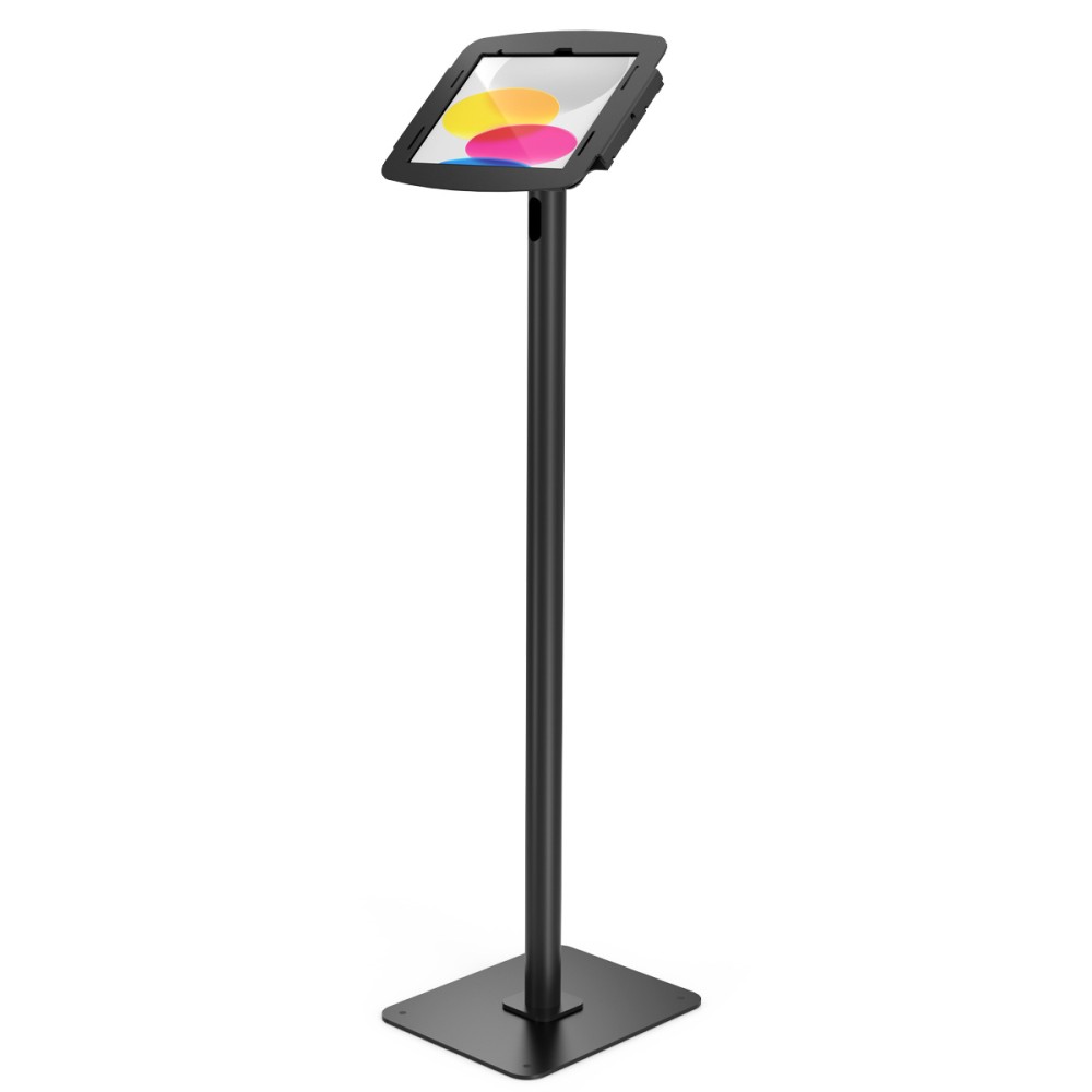 Compulocks iPad 10th-11th (A16) Gen, Space Enclosure Swift Floor Stand - Black Compulocks iPad 10th-11th (A16) Gen, Space Enclosure Swift Floor Stand - Black