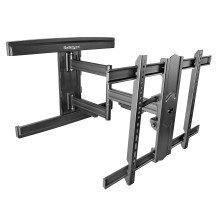 StarTech.com TV Wall Mount for up to 80 inch (110lb) VESA Mount Displays - Low Profile Full Motion Universal TV Wall Mount...