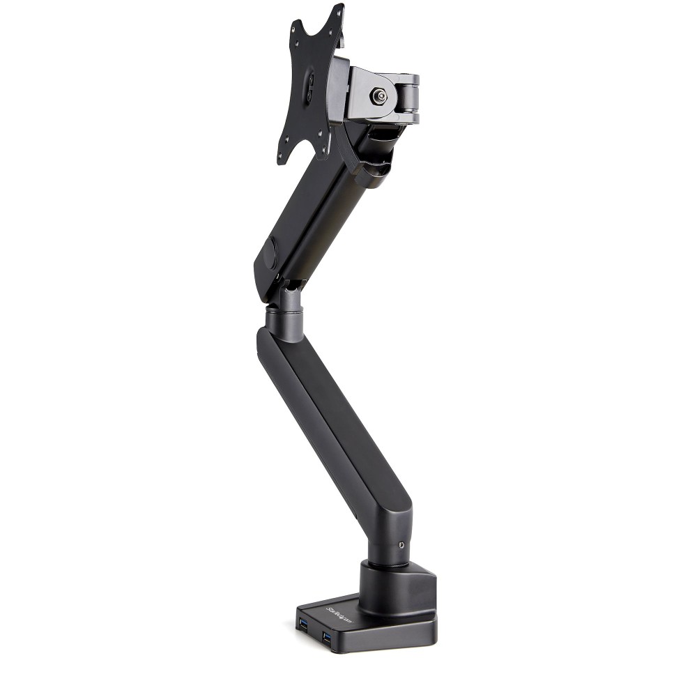 StarTech.com Desk Mount Monitor Arm with 2x USB 3.0 ports, Slim Full Motion Single Monitor Mount, up to 34' (17.6lb/8kg) VESA... StarTech.com Desk Mount Monitor Arm with 2x USB 3.0 ports, Slim Full Motion Single Monitor Mount, up to 34' (17.6lb/8kg) VESA...
