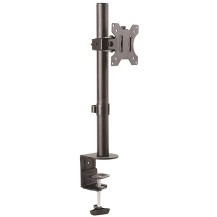 StarTech.com Single Monitor Desk Mount - Single Screen Heavy Duty Pole Mount for up to 8kg VESA Compatible Displays...
