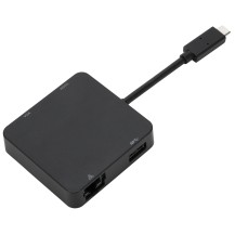 Targus DOCK411USZ laptop dock/port replicator Wired USB 3.2 Gen 2 (3.1 Gen 2) Type-C Black
