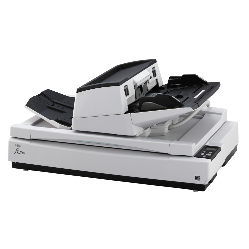 Fujitsu FI-7700 Flatbed & ADF scanner 600 x 600 DPI A3 Black, White