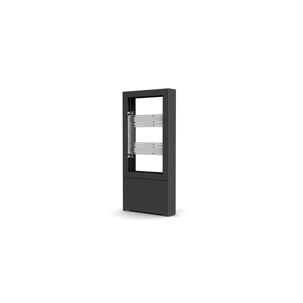 Chief Impact Floor Standing Back-to-Back Kiosk – Portrait 43” Black Chief Impact Floor Standing Back-to-Back Kiosk – Portrait 43” Black