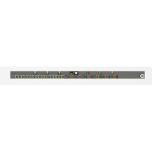 Vertiv Geist MNS5MHB1-36PNB8-6PS15B0A10-S-A power distribution unit (PDU) 36 AC outlet(s) 0U Black