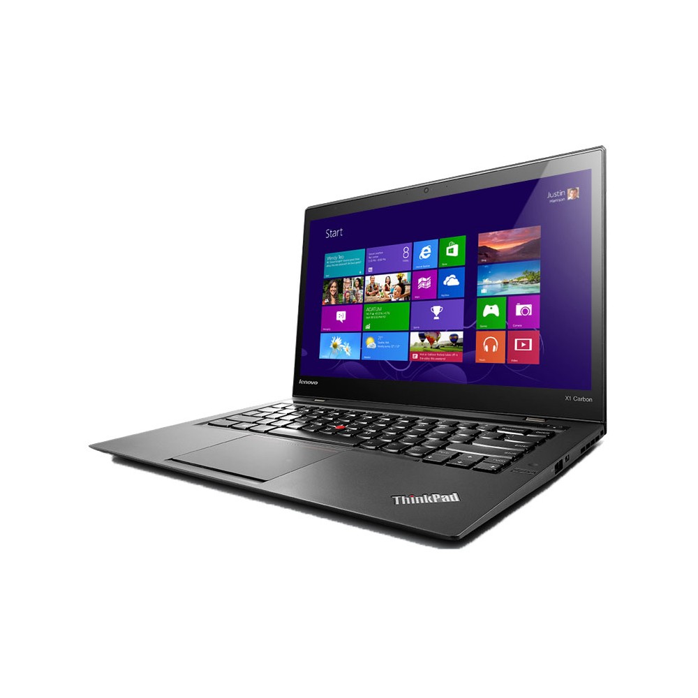Lenovo ThinkPad X1 Carbon Intel® Core™ i7 i7-4600U Ultrabook 35.6 cm (14') Quad HD 8 GB DDR3L-SDRAM 256 GB SSD Windows 7...