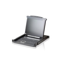 ATEN CL1000N KVM switch Rack mounting Black