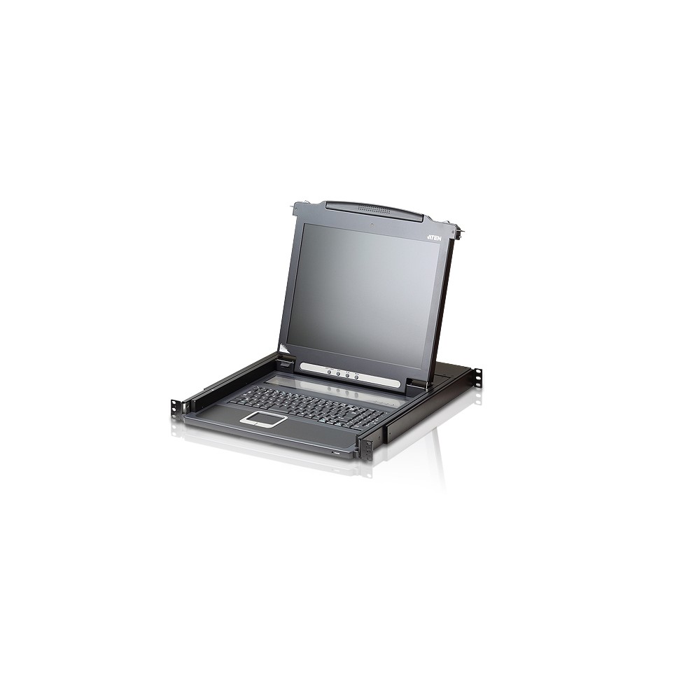 ATEN CL1000N KVM switch Rack mounting Black