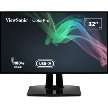 Viewsonic VP Series 3268A-4K computer monitor 81.3 cm (32') 3840 x 2160 pixels 4K Ultra HD LED Black