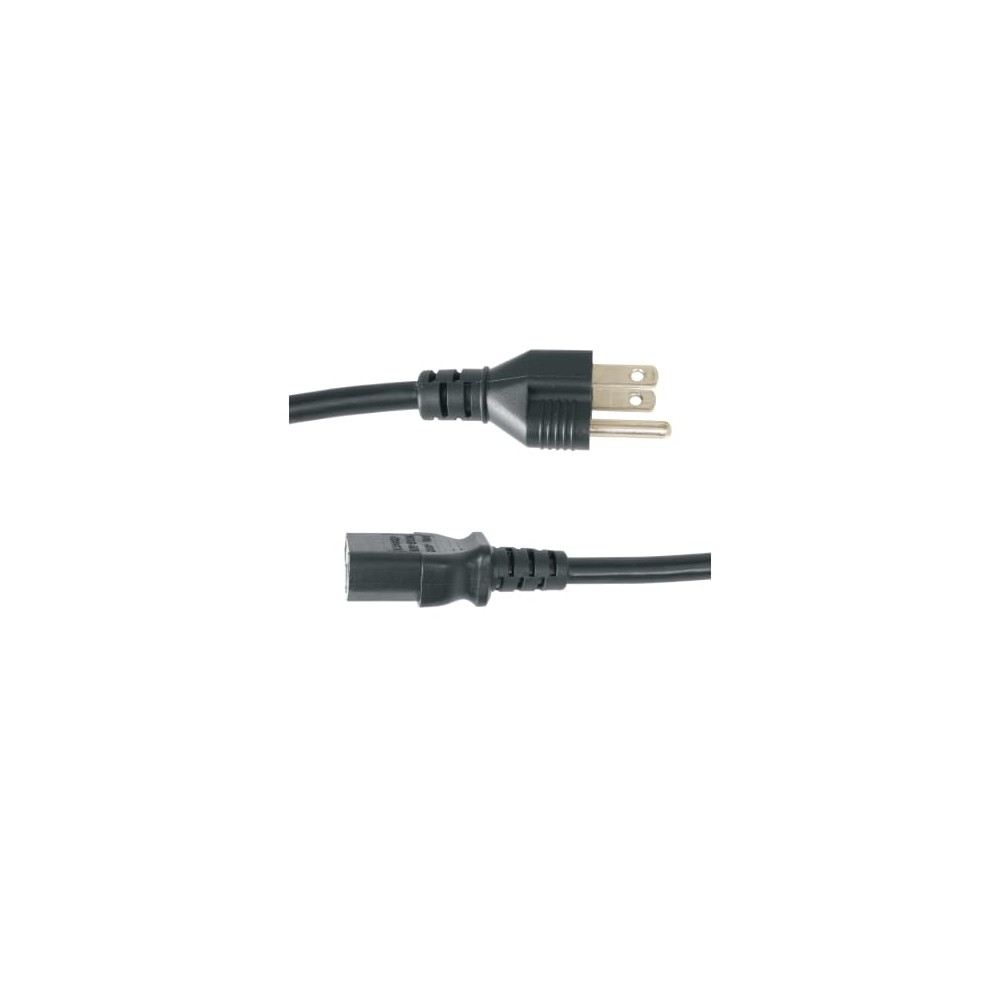 Middle Atlantic Products S-IEC-72X100 power cable Black 1.8 m NEMA 5-15P Middle Atlantic Products S-IEC-72X100 power cable Black 1.8 m NEMA 5-15P