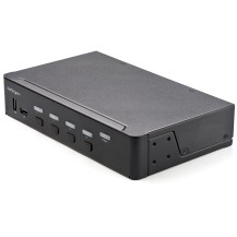 StarTech.com 4 Port HDMI KVM Switch - Single Monitor 4K 60Hz Ultra HD HDR - Desktop HDMI 2.0 KVM Switch with 2 Port USB 3.0...