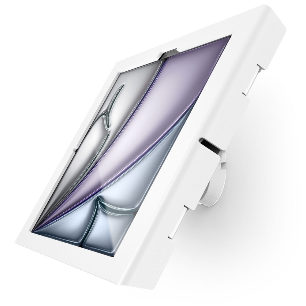 Compulocks iPad Air M2 13' (2024) Apex Enclosure Tilting Wall Mount - White Compulocks iPad Air M2 13' (2024) Apex Enclosure Tilting Wall Mount - White