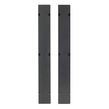 APC NetShelter Cable Management, Vertical Cable Manager, Hinged Covers, for NetShelter SX 750mm W 48U, Set of 2, 109 x 2184 x...