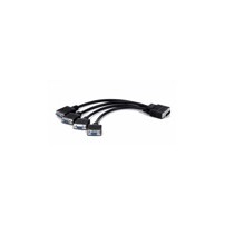 Matrox CAB-L60-4XAF video cable adapter 0.3 m VGA (D-Sub) Black