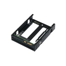QNAP QDA-A2AR storage drive enclosure HDD/SSD enclosure Black 2.5'