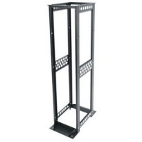Middle Atlantic Products R4 Series Four Post Open Frame Rack 38 space 38U Freestanding rack Black