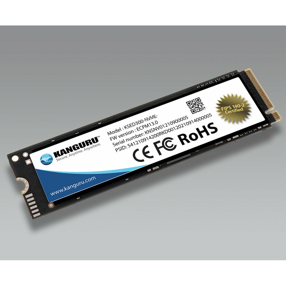 iStorage Kanguru DEFENDER SED300 1 TB M.2 PCI Express 3.0 NVMe 3D TLC