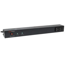 CyberPower RKBS15S2F8R surge protector Black 10 AC outlet(s) 120 V 4.57 m