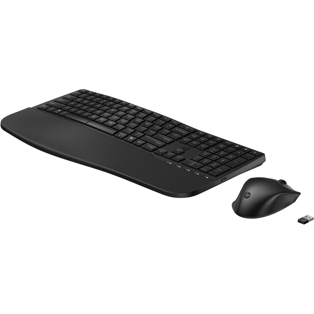 HP 685 CFT Dual-Mode KB/Mse Combo keyboard Mouse included Office RF Wireless + Bluetooth Black HP 685 CFT Dual-Mode KB/Mse Combo keyboard Mouse included Office RF Wireless + Bluetooth Black