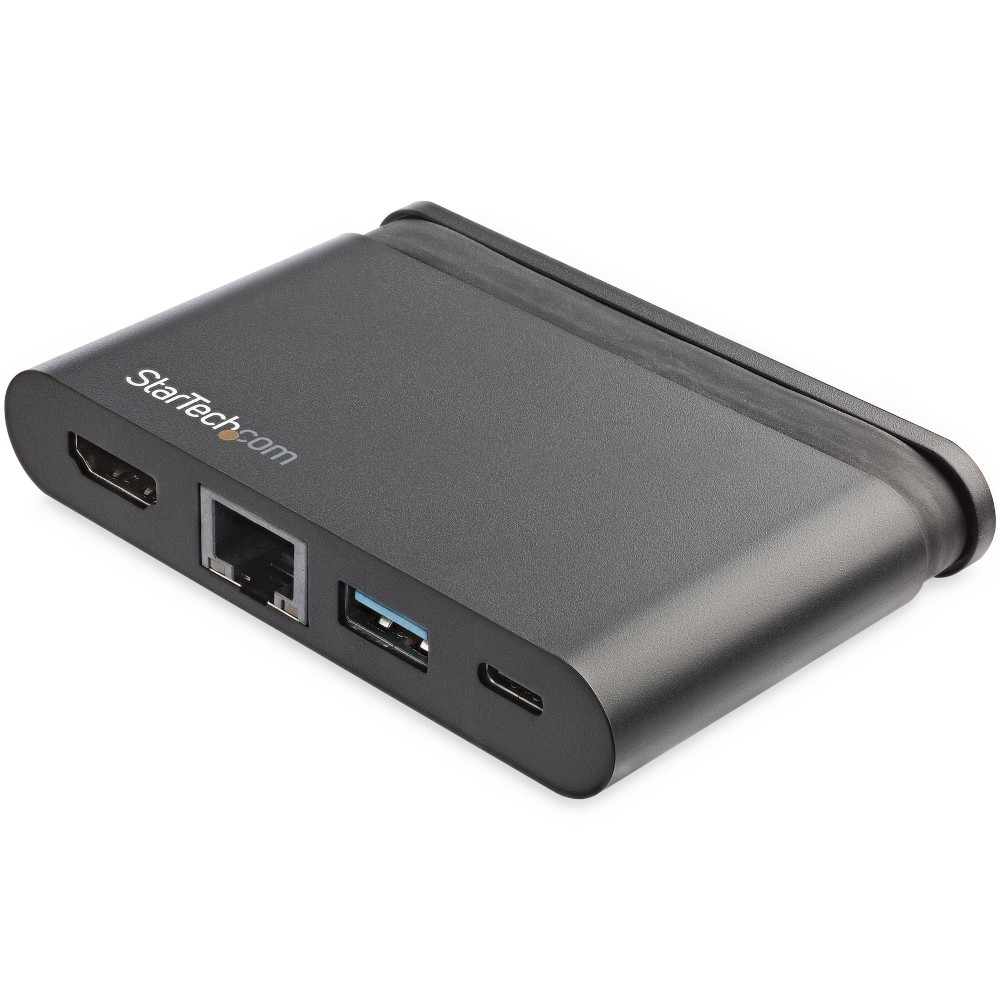 StarTech.com USB C Multiport Adapter - Portable USB-C Dock with 4K HDMI - 100W PD 3.0 Pass-Through, 1x USB-A, 1x USB-C, GbE...
