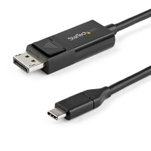 StarTech.com 3ft (1m) USB C to DisplayPort 1.2 Cable 4K 60Hz - Bidirectional DP to USB-C or USB-C to DP Reversible Video...