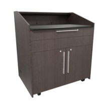 Middle Atlantic Products L5KCB2SFHA3ZP001 Lectern Black, Wood